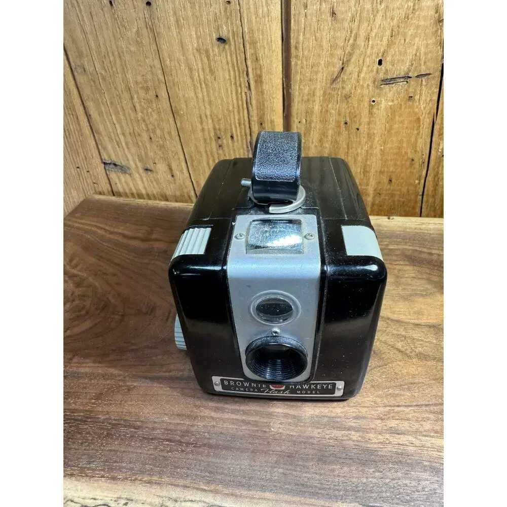 Kodak Brownie Hawkeye Flash Model 620 Box Camera 1950s Vintage Decor